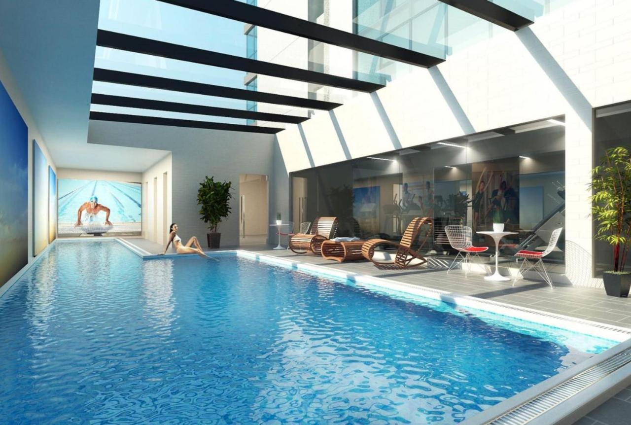 Magnificent Harbour View Skytower View Apartment In Cbd Оукланд Екстериор снимка